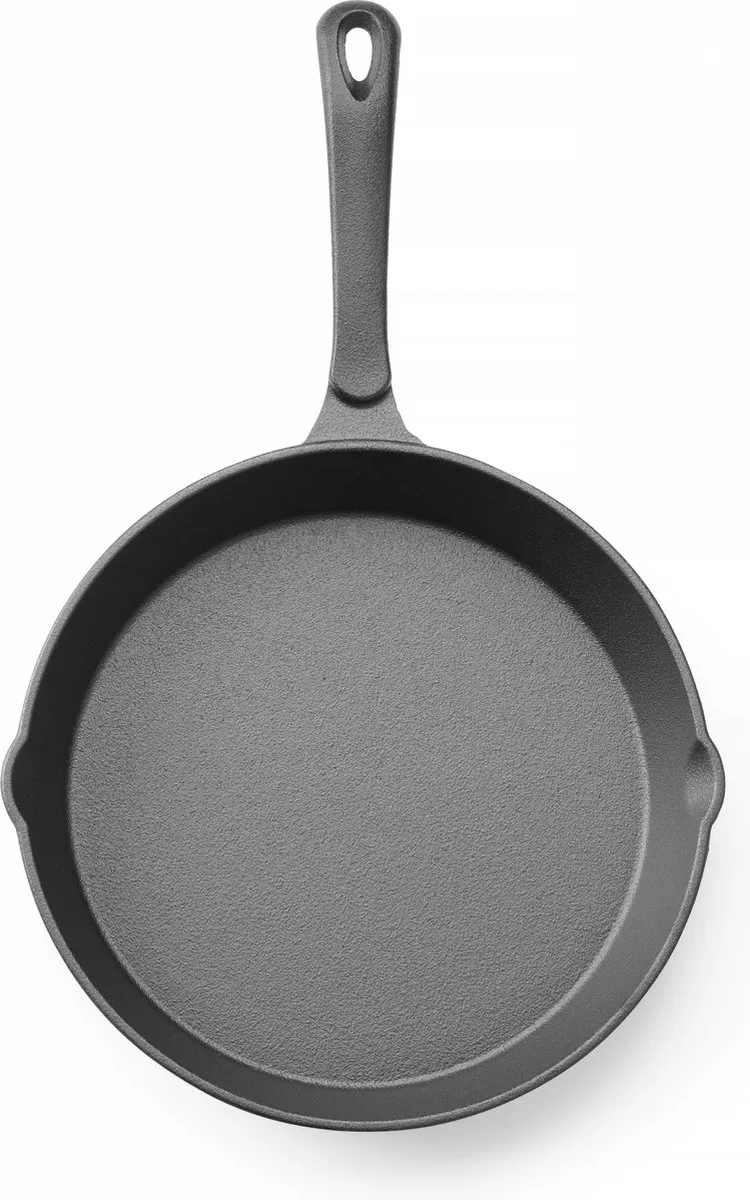 HENDI Gietijzeren Skillet Ø 200mm - Zwart