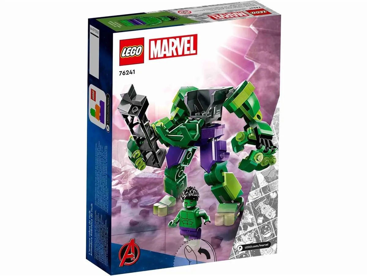 LEGO Marvel Hulk Mechapantser 76241 - 138 Stukken