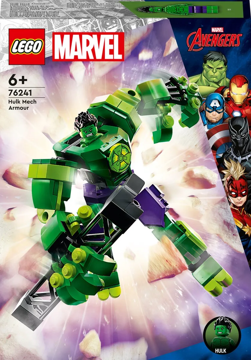 LEGO Marvel Hulk Mechapantser 76241