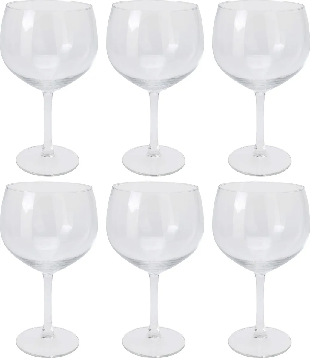 Excellent Houseware Cocktailglazen 650ml - 6 Stuks