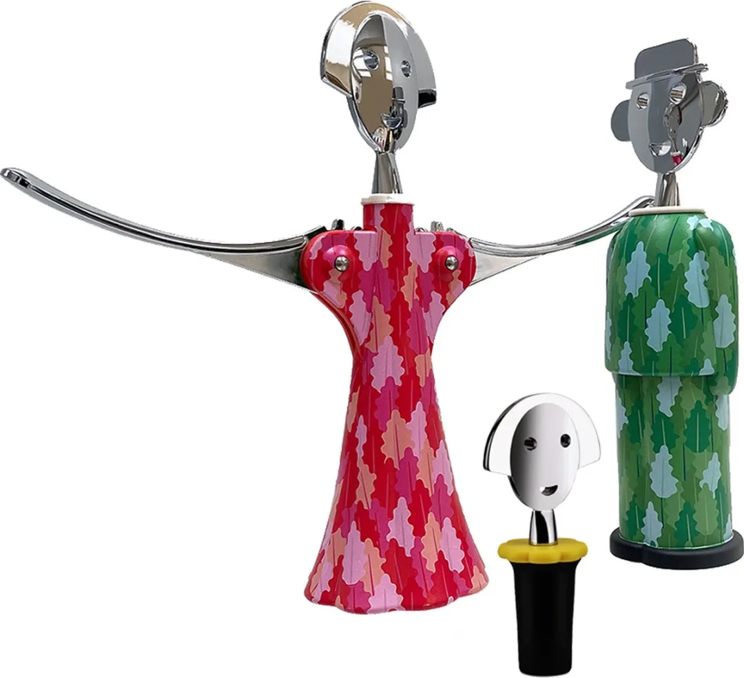 Alessi Arborea Anna & Sandro Kurkentrekker-Set - 3 Stuks