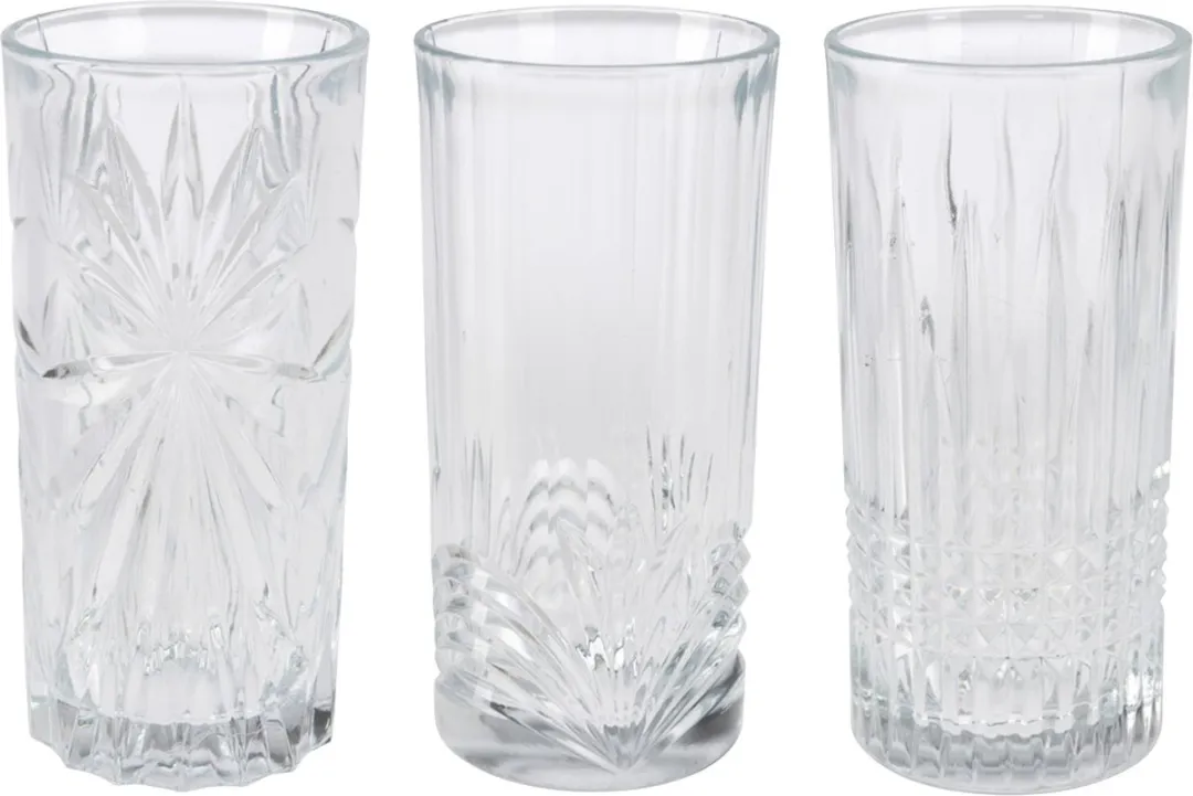 Excellent Houseware Palm Springs Drinkglazen 380ml - 6 Stuks
