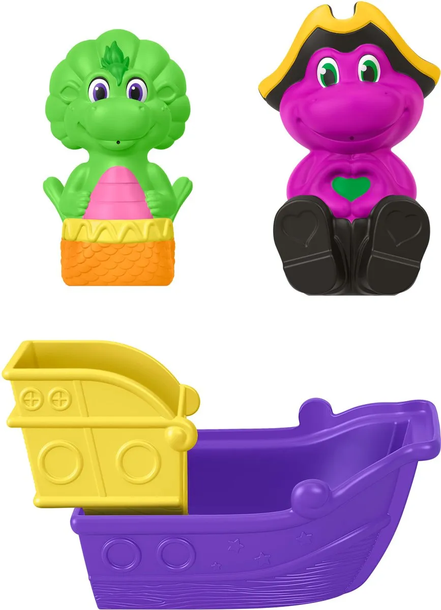 Fisher-Price Barneys World Piratenschip Speelgoed