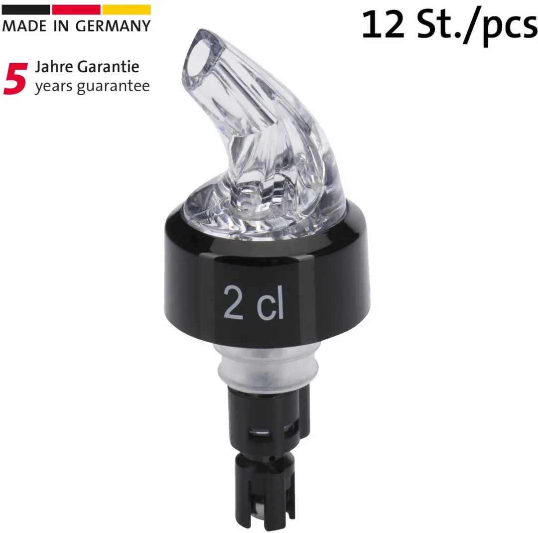 Westmark 12 Doseertuiten 2cl - Kunststof - Transparant
