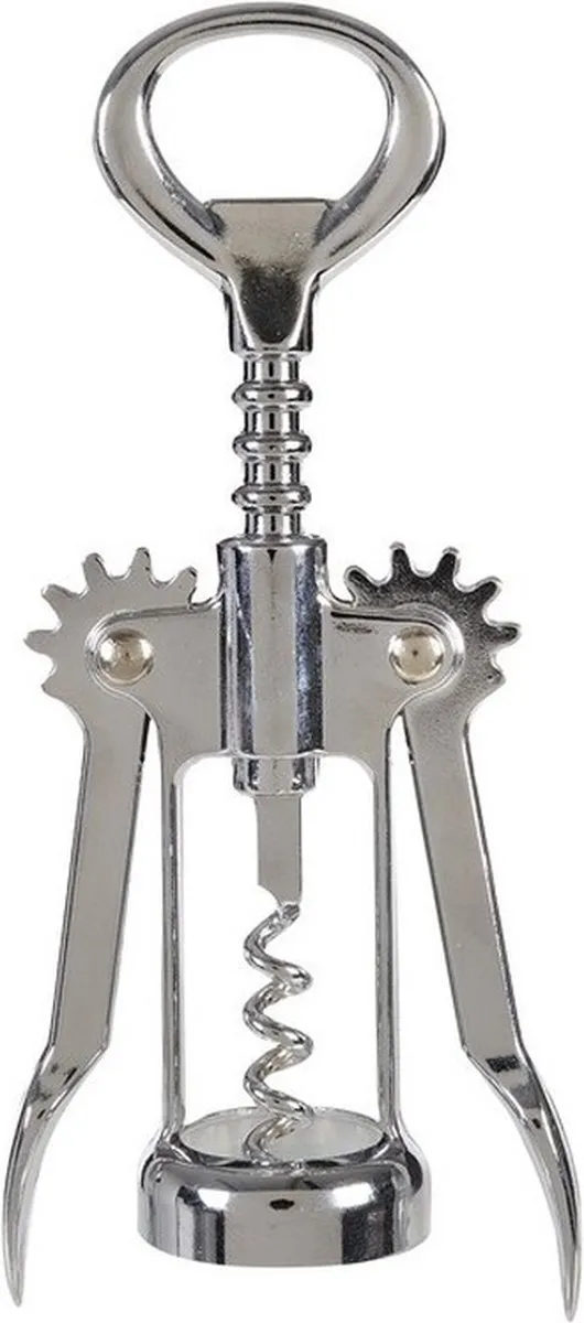 Excellent Houseware Hevel RVS met 2x Afsluitdoppen - Zilver