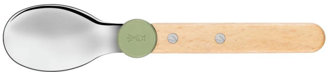 Opinel Le Petit Gourmet Bestekset 3-delig Olijfgroen