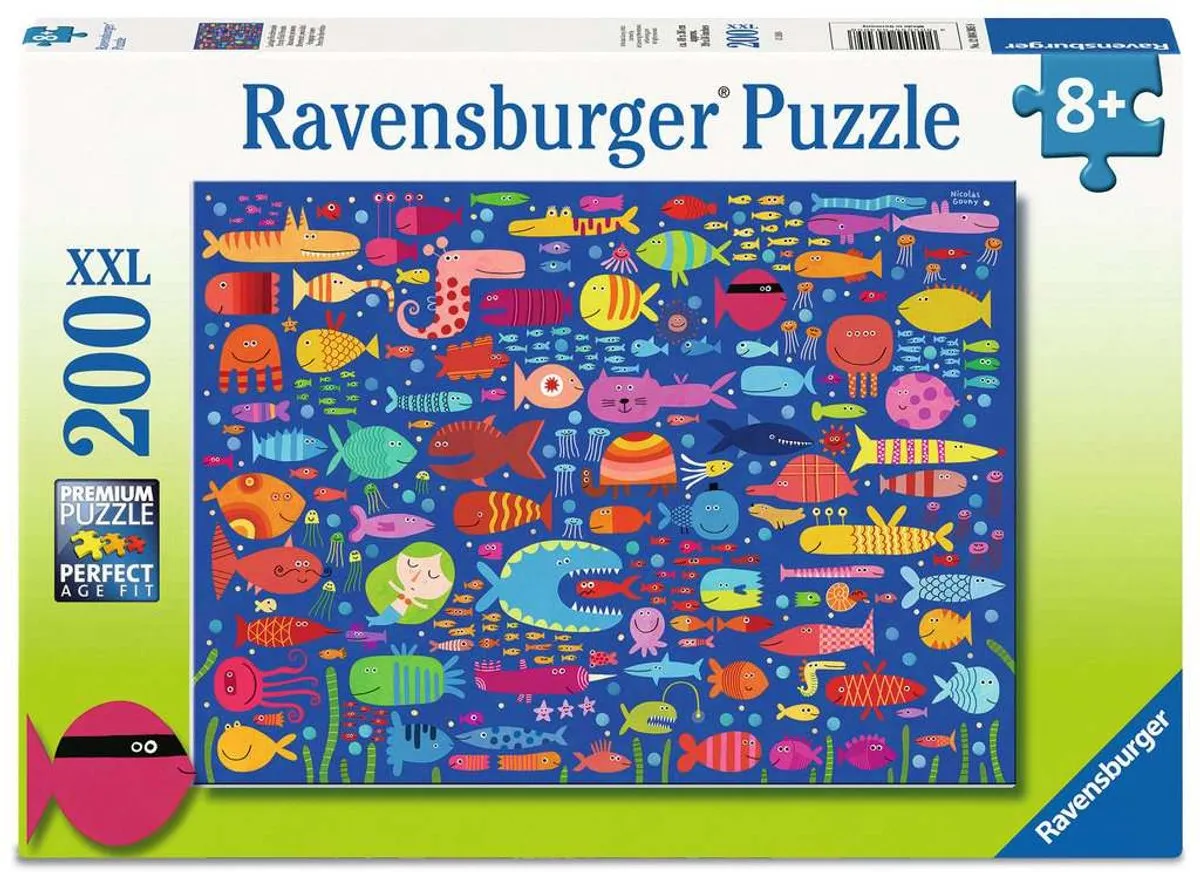 Ravensburger Funny Fish Friends Kinderpuzzel 100 Stuks