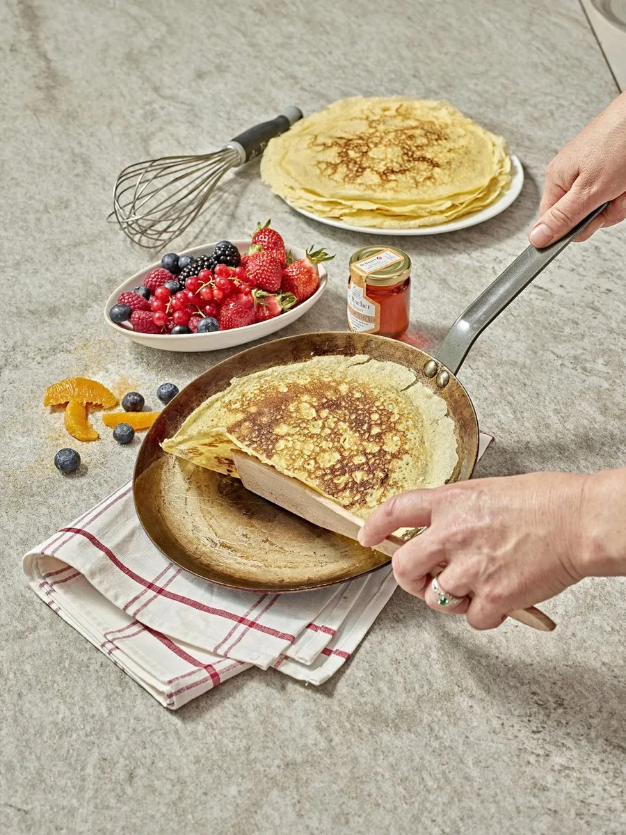 DeBuyer Crepespan Plaatstaal 30cm - Zilver