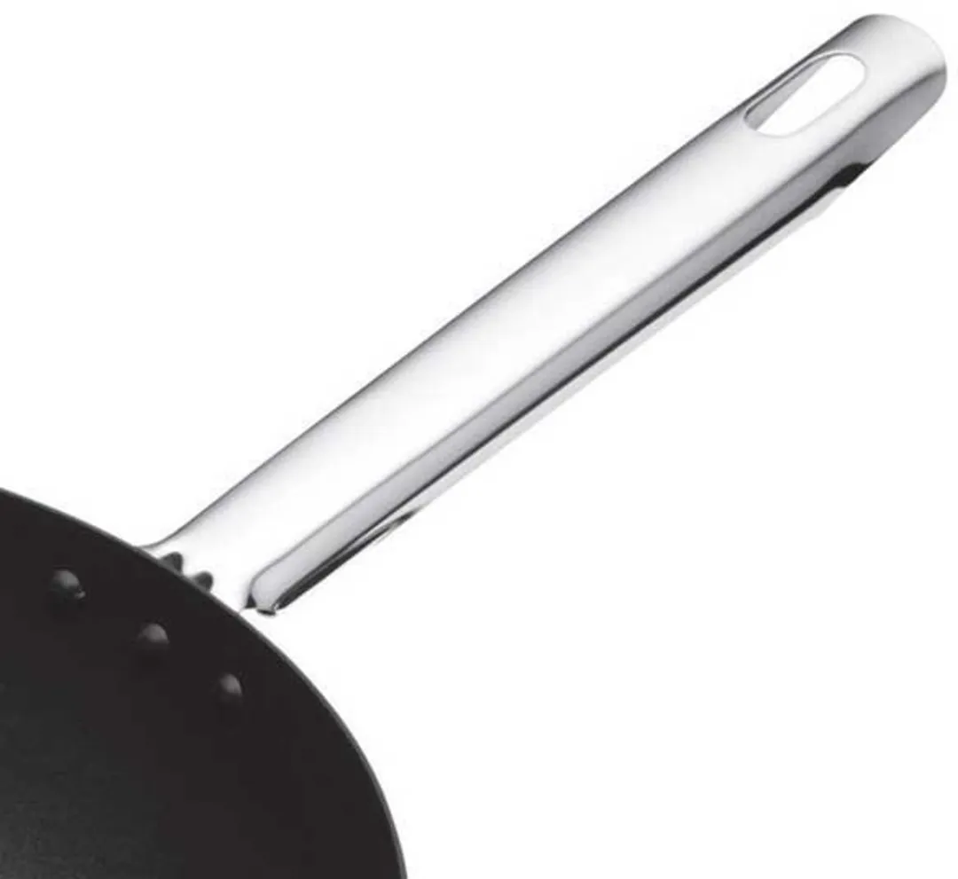 Masterclass Grote Wok Carbon Steel 35cm - Antiaanbaklaag - Inductie-veilig