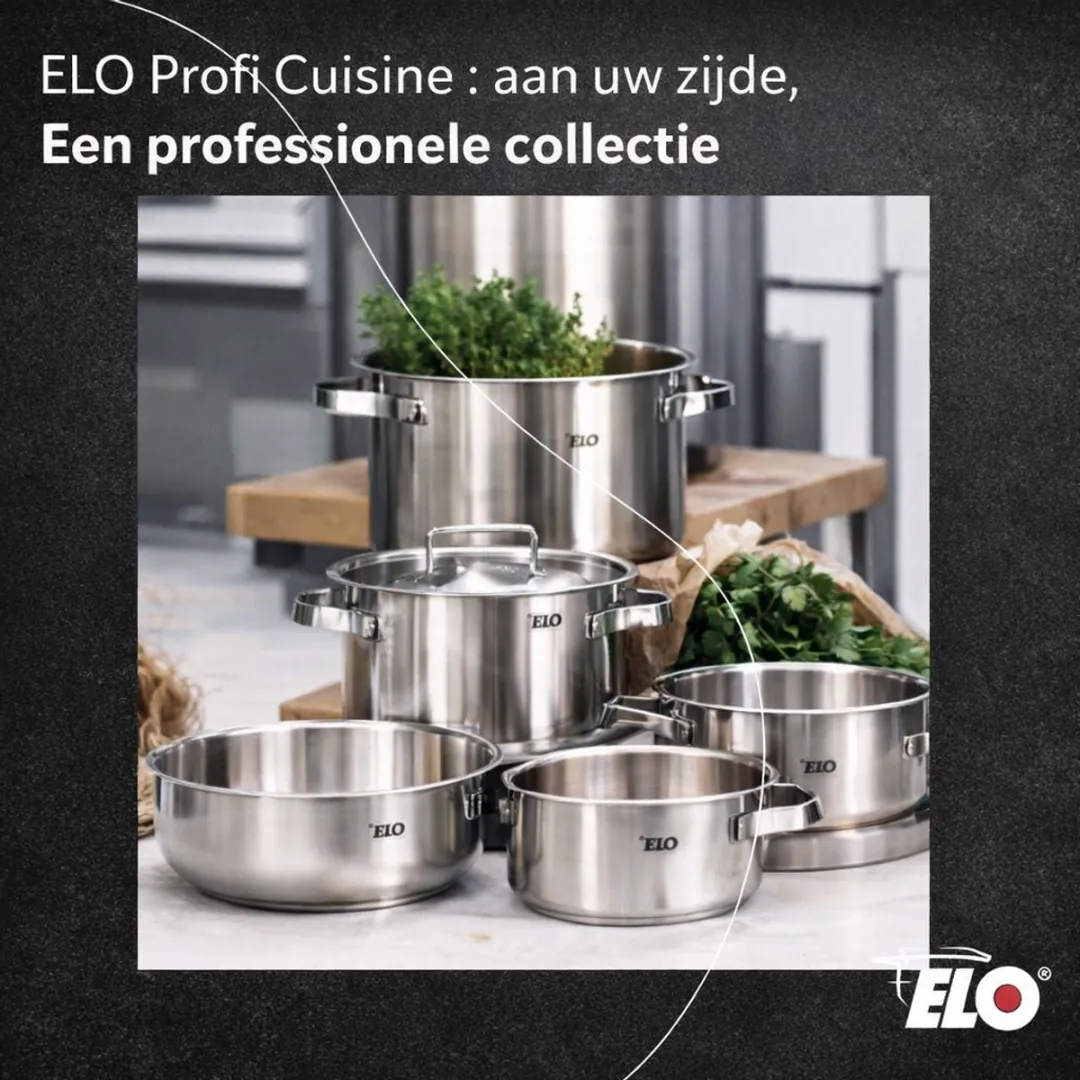Fackelmann Elo 2432026 Kookpan 20cm - Roestvrij staal