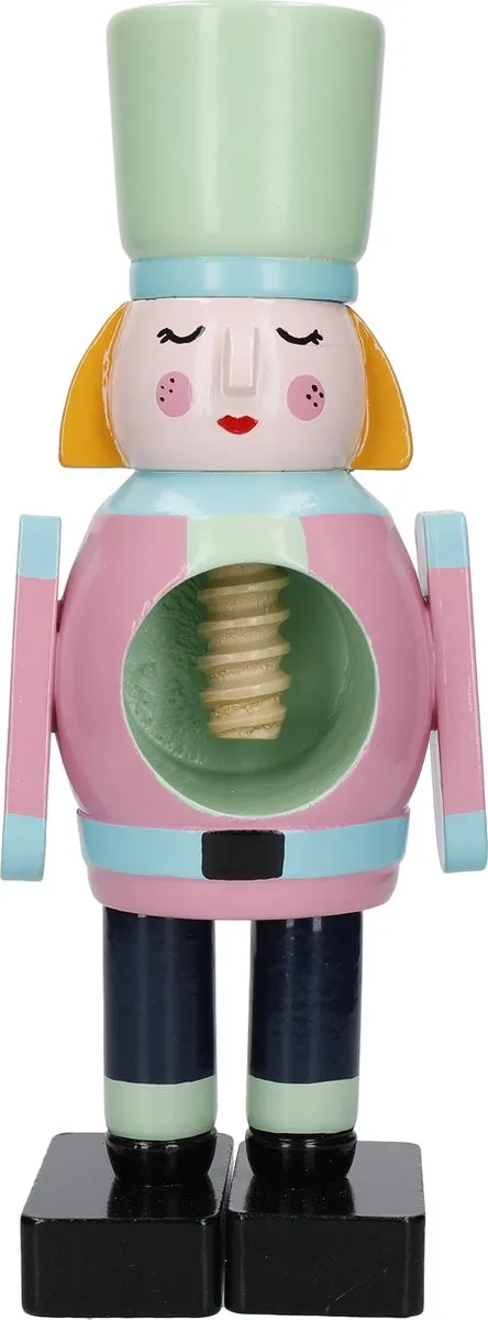 KitchenCraft Notenkraker Soldaat/Vrouw Handgeschilderd