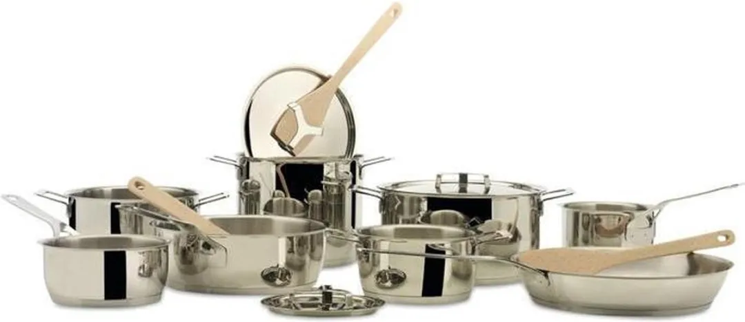 Alessi Kookpan Pots&Pans AJM101/24 - 24cm - 5.5L - Zilver