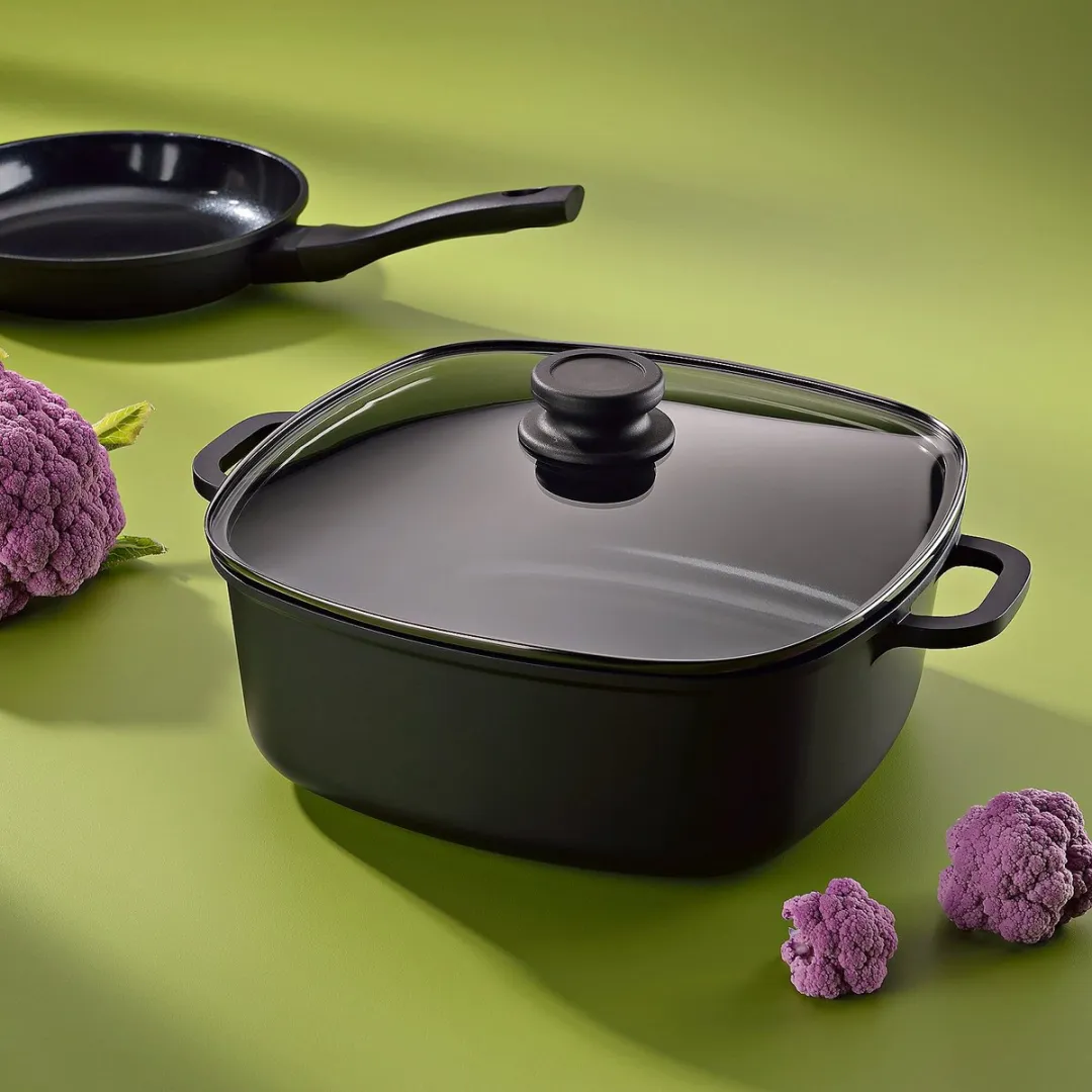 Kela Atura Koekenpan 24cm - Non-stick PFAS/PTFE-vrij - Zwart