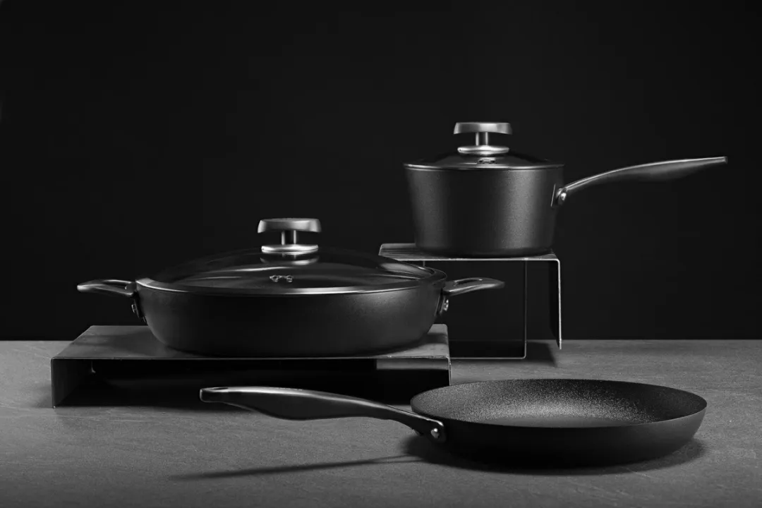 Scanpan Pro SB+ Hapjespan 32cm - Zwart