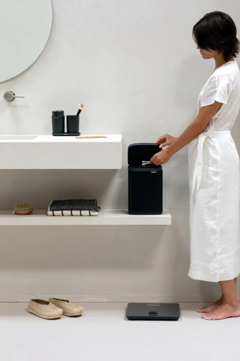 Brabantia Bo Prullenbak 4L Matt Black