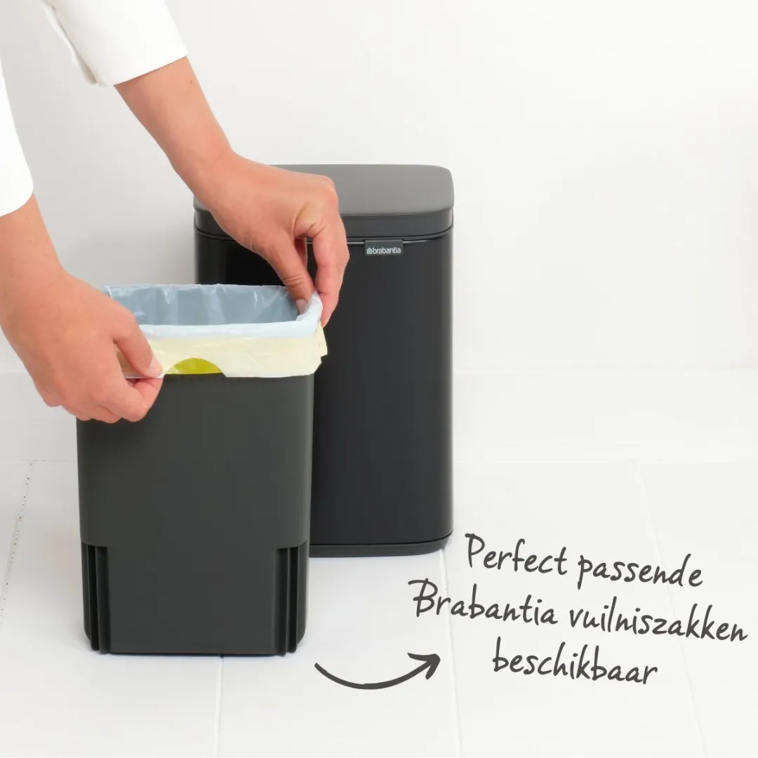 Brabantia Bo Prullenbak 4L Matt Black