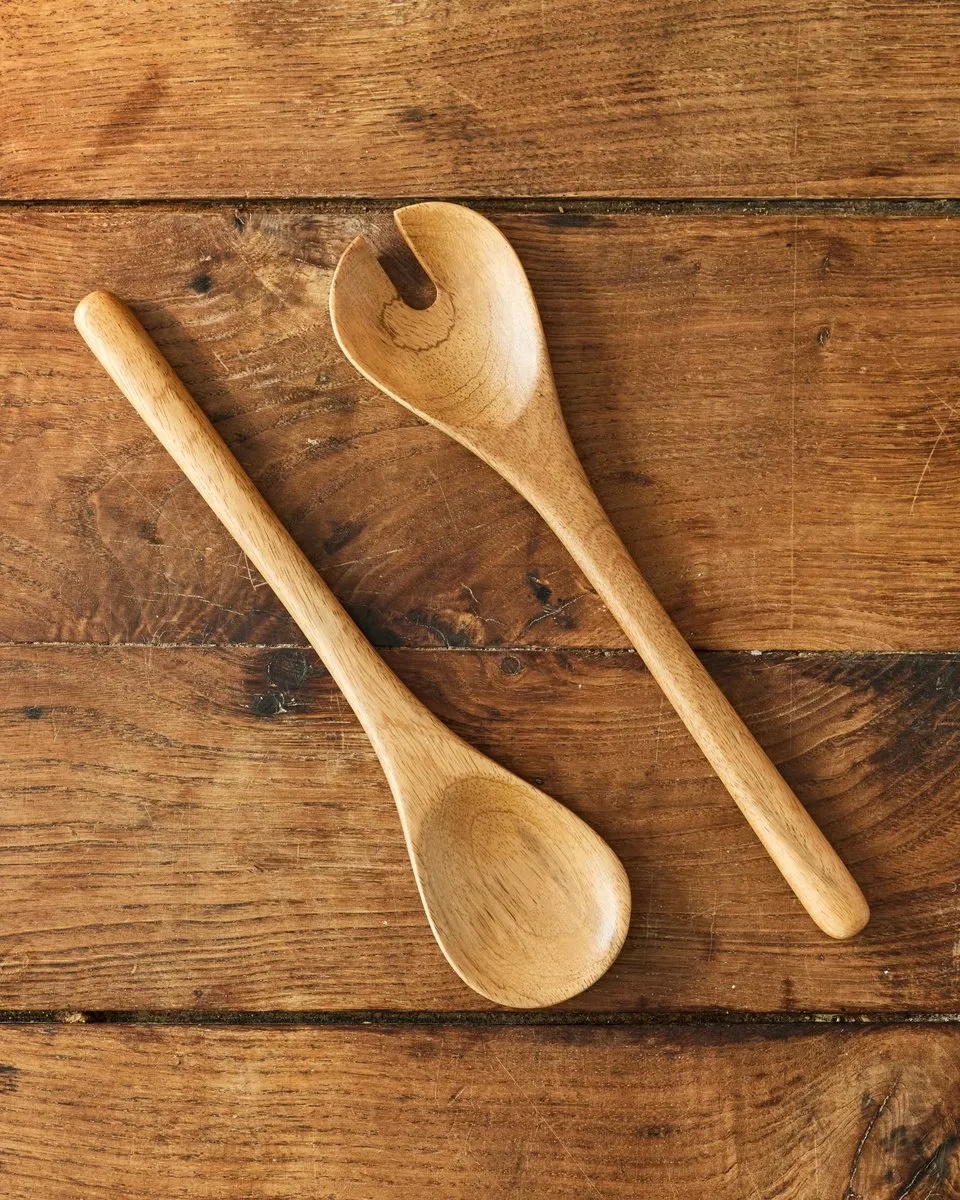 Jamie Oliver Big Love Keukengerei Set - 2 Stuks - Mangohout