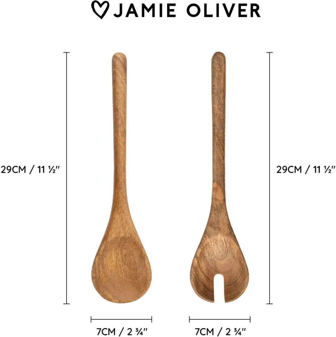 Jamie Oliver Big Love Keukengerei Set - 2 Stuks - Mangohout