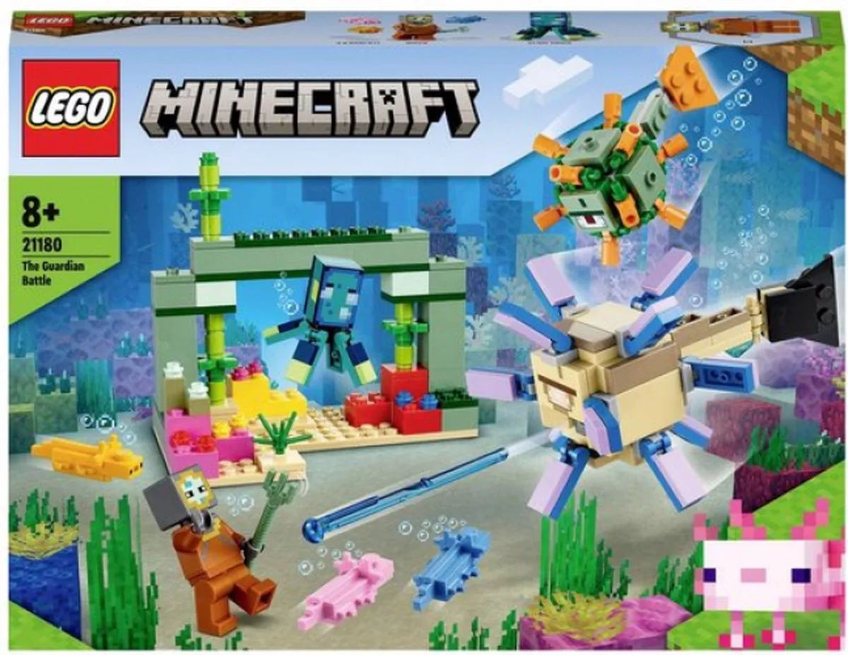 LEGO Minecraft De Bewakersstrijd 21180 - 255 Stukken - afbeelding 5 van 6