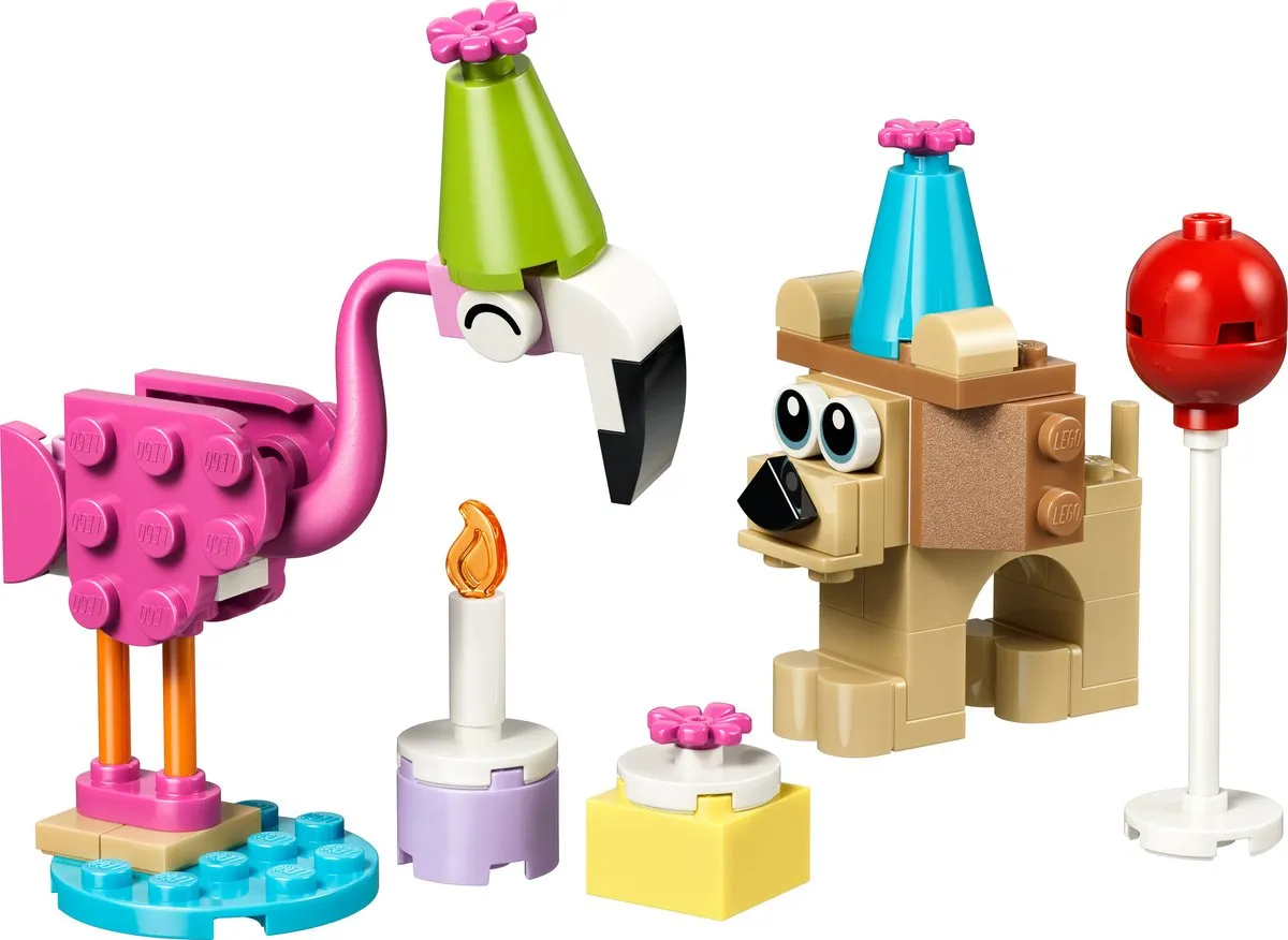 LEGO Creator Schattige Dierenverjaardag 30715 - 64 Stukken - Multicolor