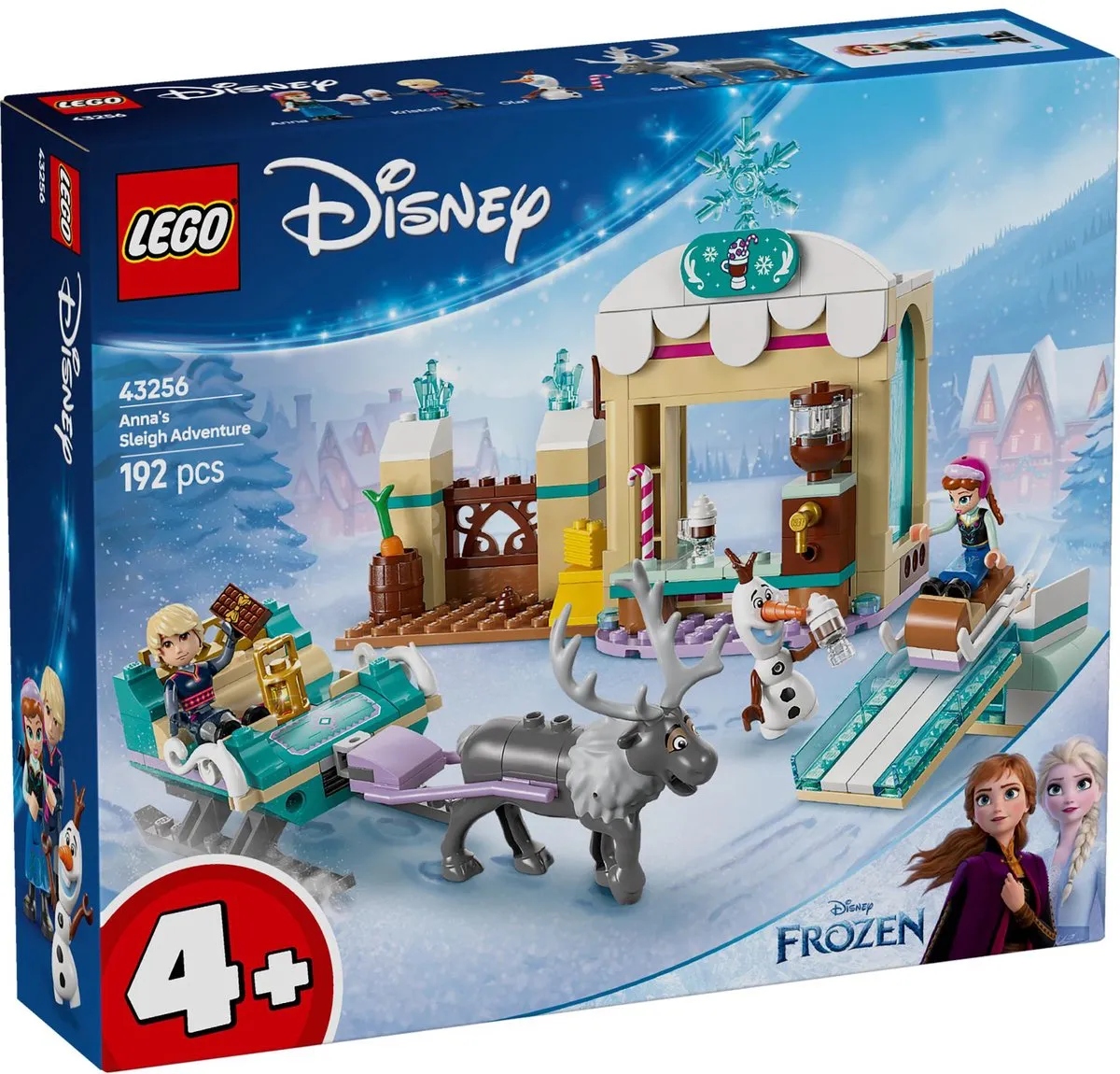 LEGO Disney Frozen Anna's Slee-avontuur 43256