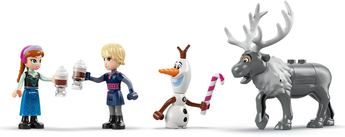 LEGO Disney Frozen Anna's Slee-avontuur 43256 - 192 Stukken