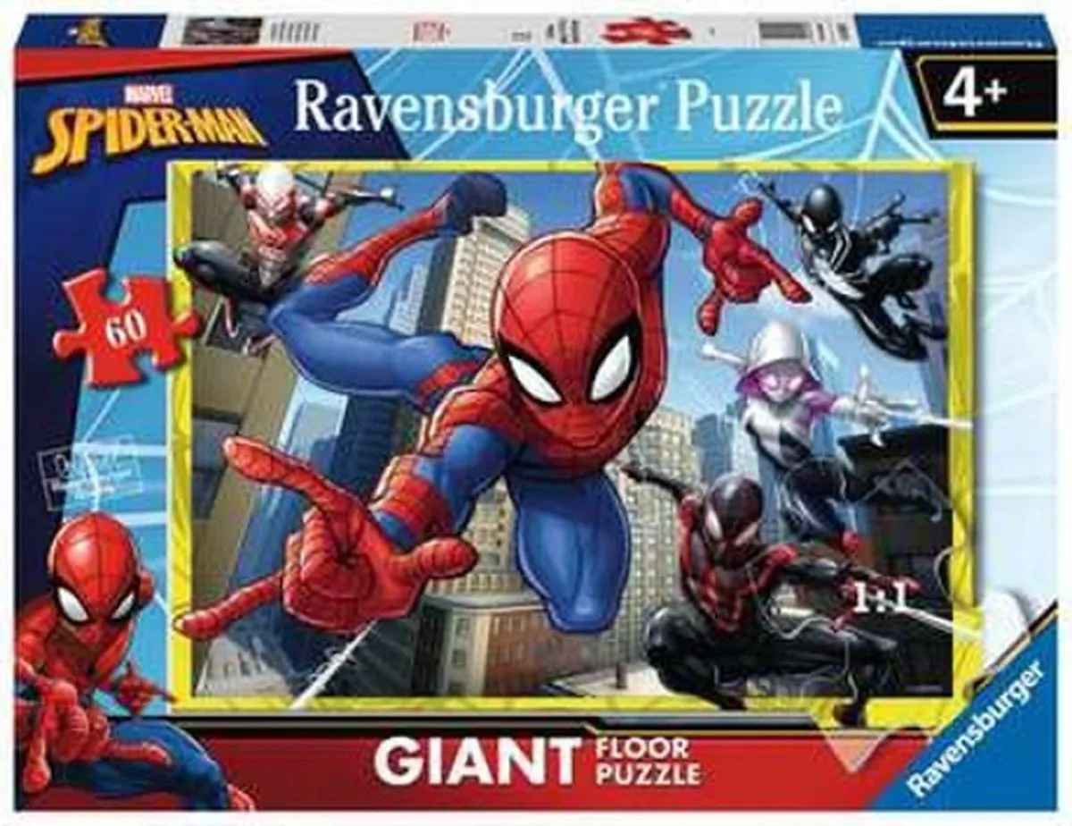 Ravensburger Spider-Man Legpuzzel 60 Stukken