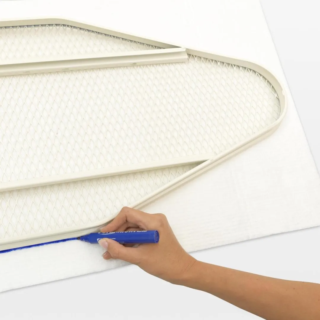 Brabantia Strijkplankonderlaag 135x49cm - Wit