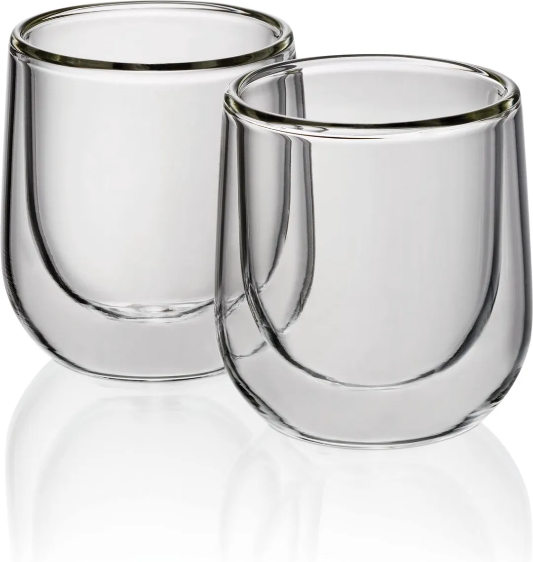 Kela Fontana Espressoglazen 60ml - Set van 2 - Transparant