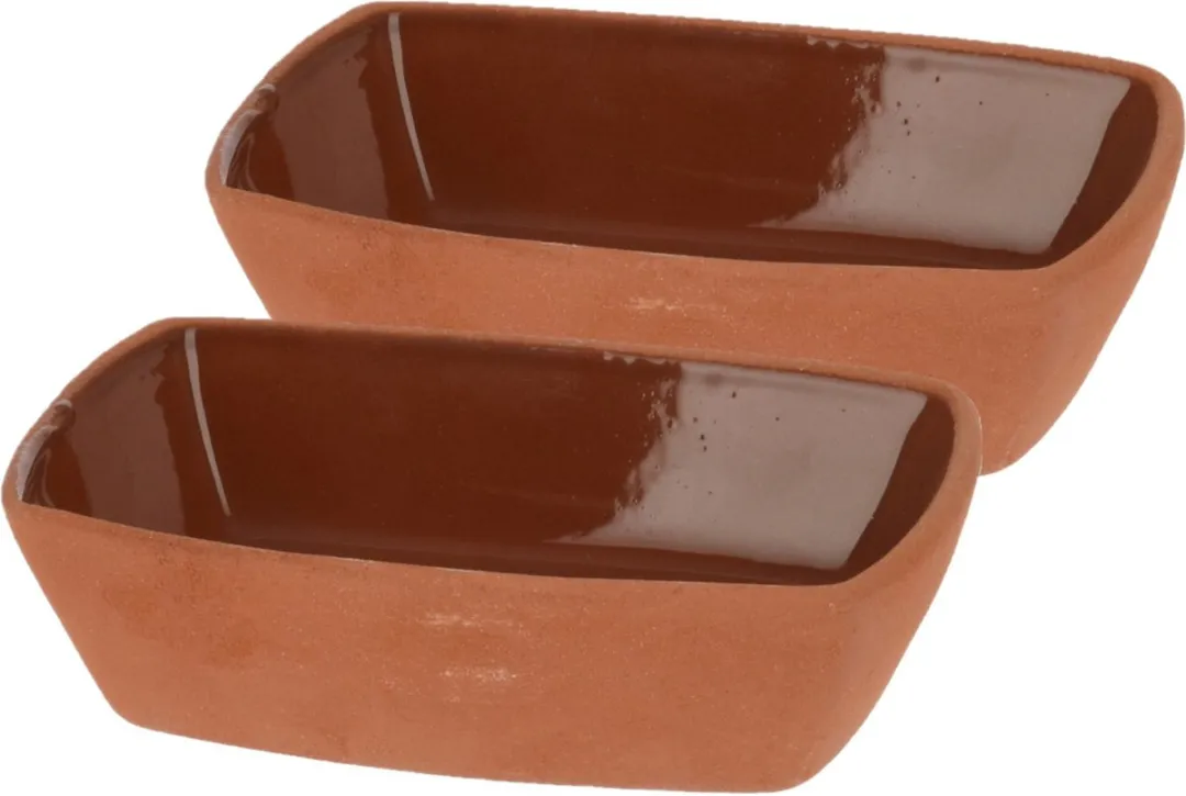 Excellent Houseware Serveerschaaltje Terracotta