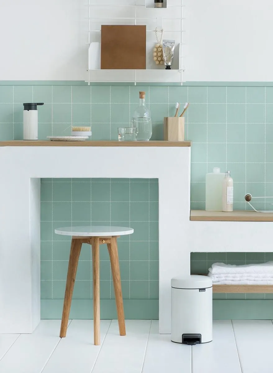 Brabantia NewIcon Prullenbak 5L - White