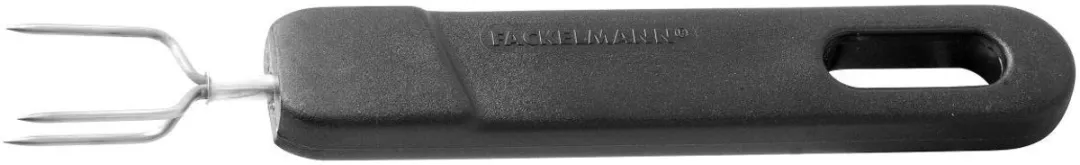 Fackelmann Aardappelvork 41847 - 3 Stuks - Zwart
