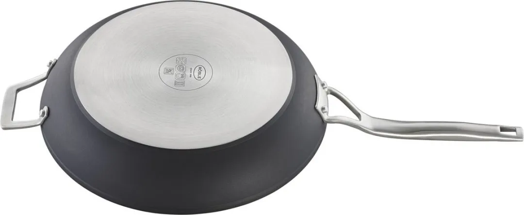 Rösle Keuken Blaze Koekenpan 28cm - Zwart/Zilver - afbeelding 6 van 6