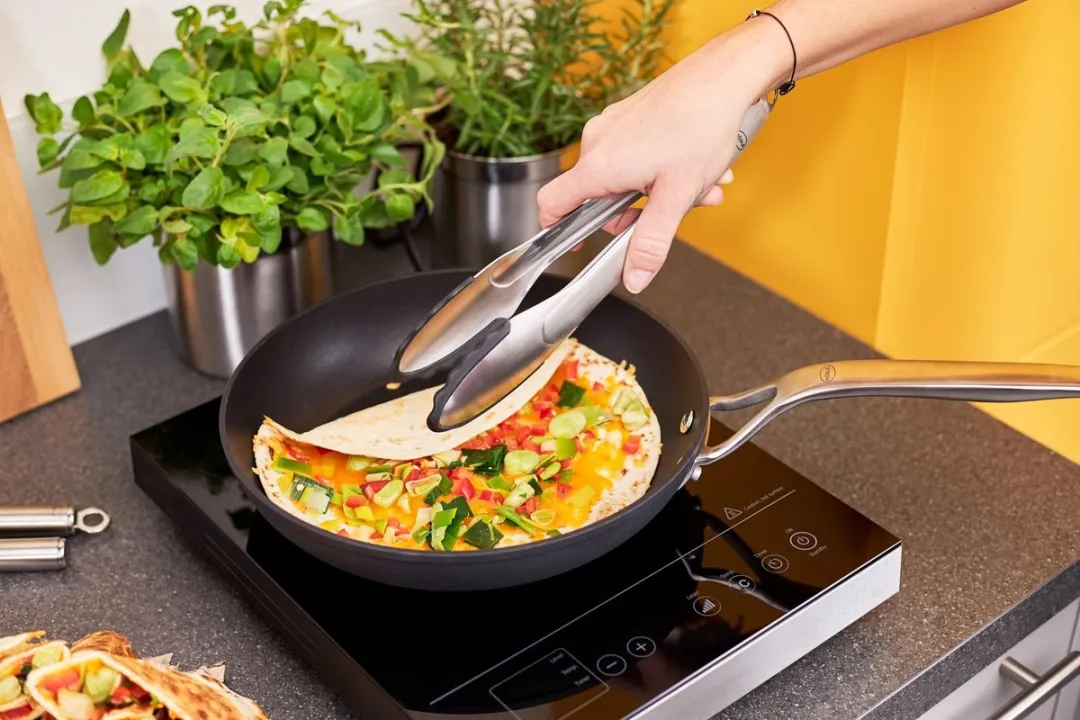 Rösle Keuken Blaze Koekenpan 28cm - Zwart/Zilver