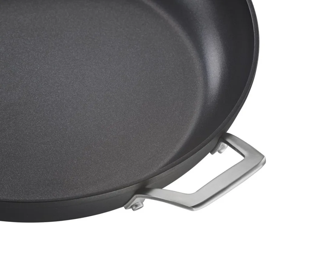 Rösle Keuken Blaze Koekenpan 28cm - Zwart/Zilver