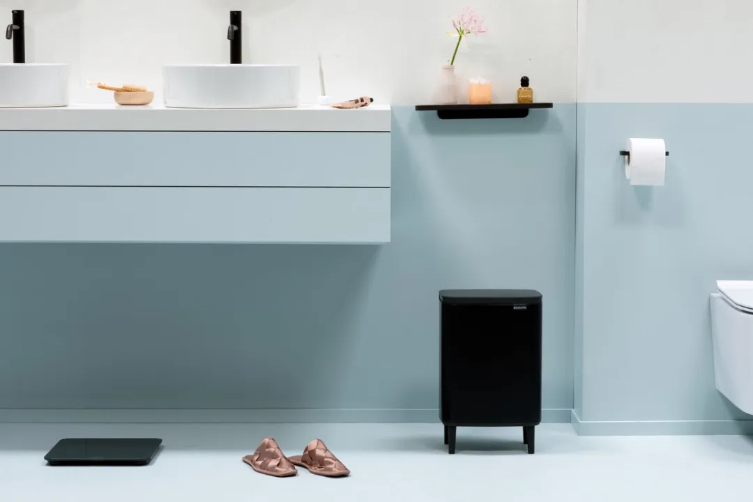 Brabantia Bo Hi Prullenbak 12L - Matt Black
