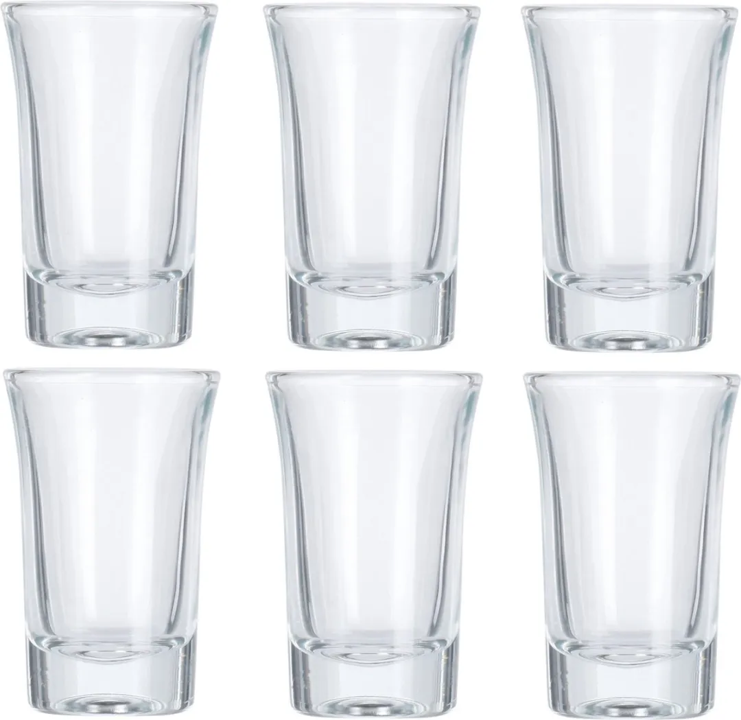 Excellent Houseware Borrelglazen Set 6 Stuks - Transparant