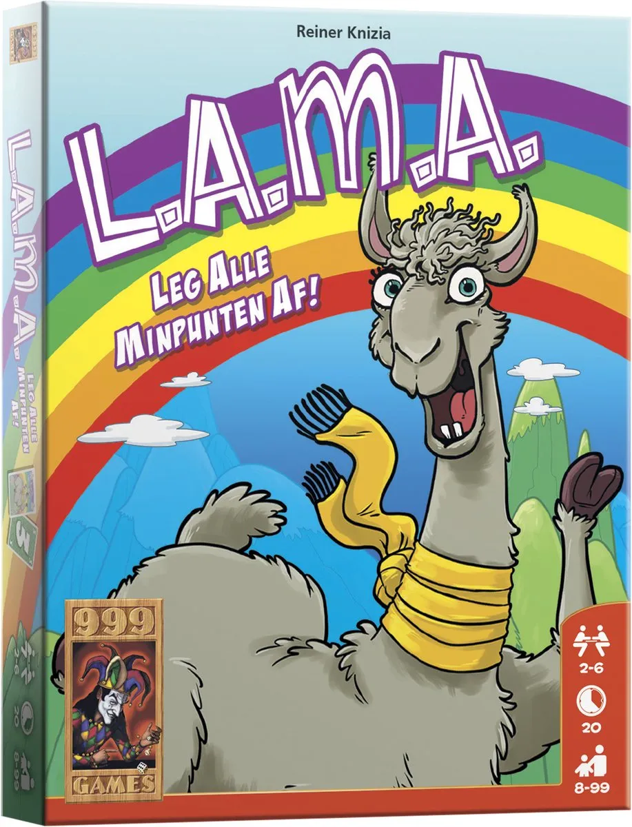 999 Games L.A.M.A. Kaartspel