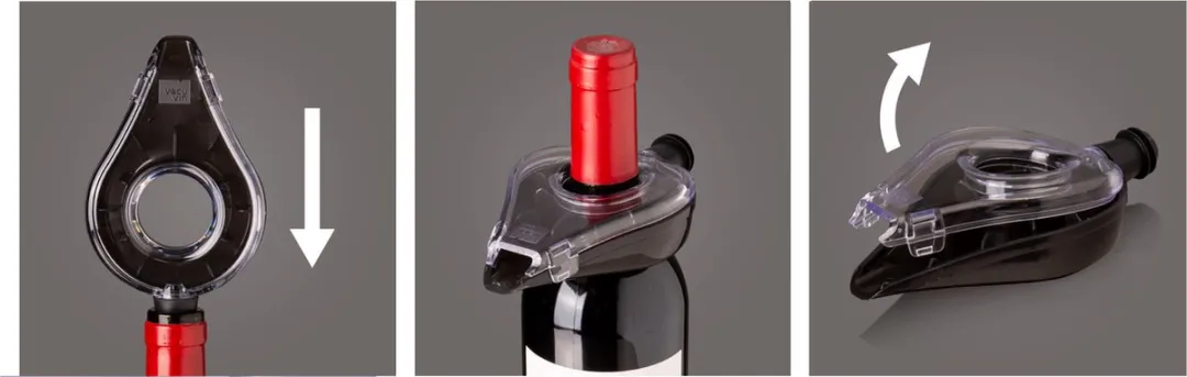 VacuVin Wine Aerator 1854660 - Zwart