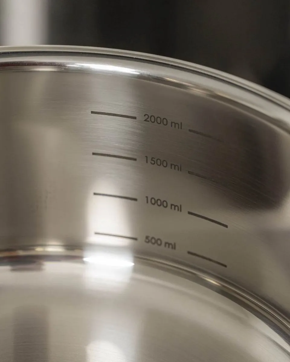 Rösle Pannenset Elegance 14-delig - Inductie RVS - Zilver
