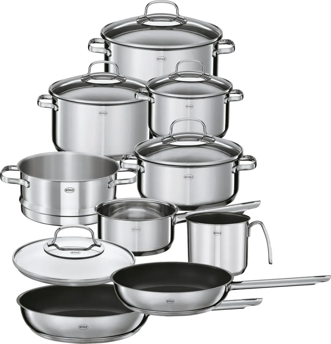 Rösle Pannenset Elegance 14-delig