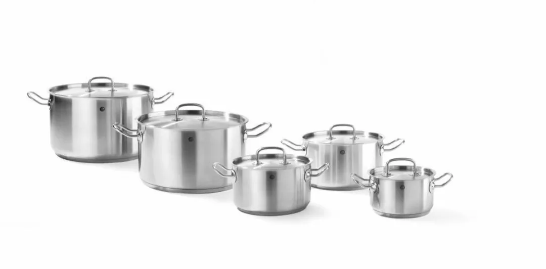 Hendi Kookpan 3,5L - Sandwichbodem - ⌀200mm - Grijs