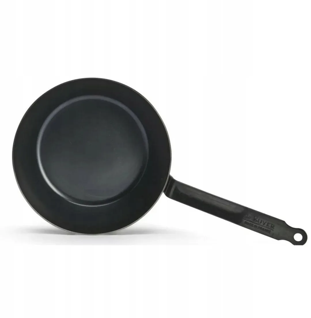 DeBuyer Blauwe Koolstof Koekenpan 24cm - Koolstofstaal
