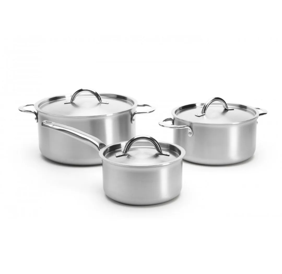 DeBuyer 3601.06 Pannen Set - 4 Stuks - Zilver