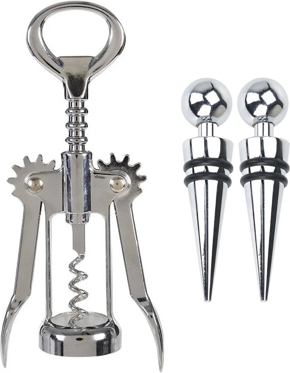 Excellent Houseware Hevel Kurkentrekker RVS