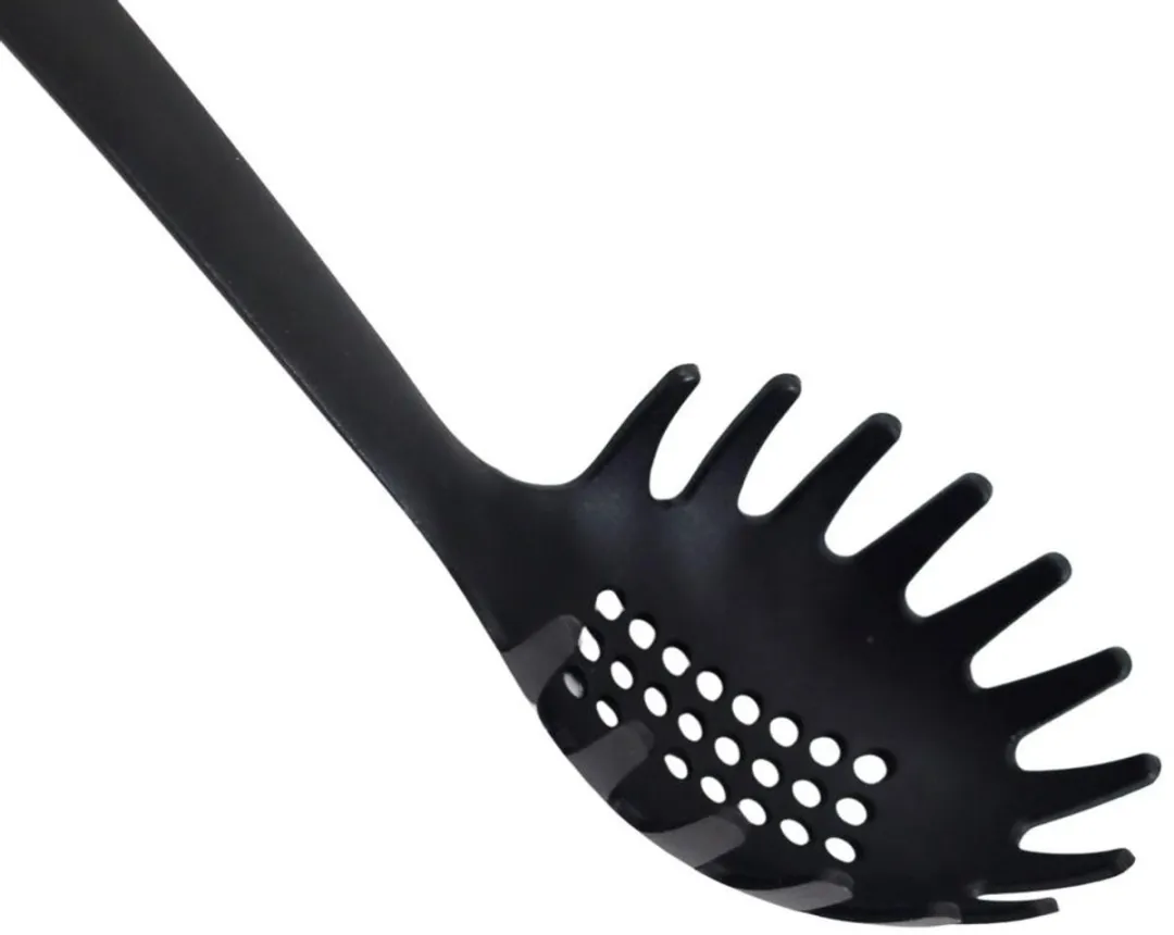 Fackelmann 25475 Spaghettilepel - Zwart - afbeelding 6 van 6