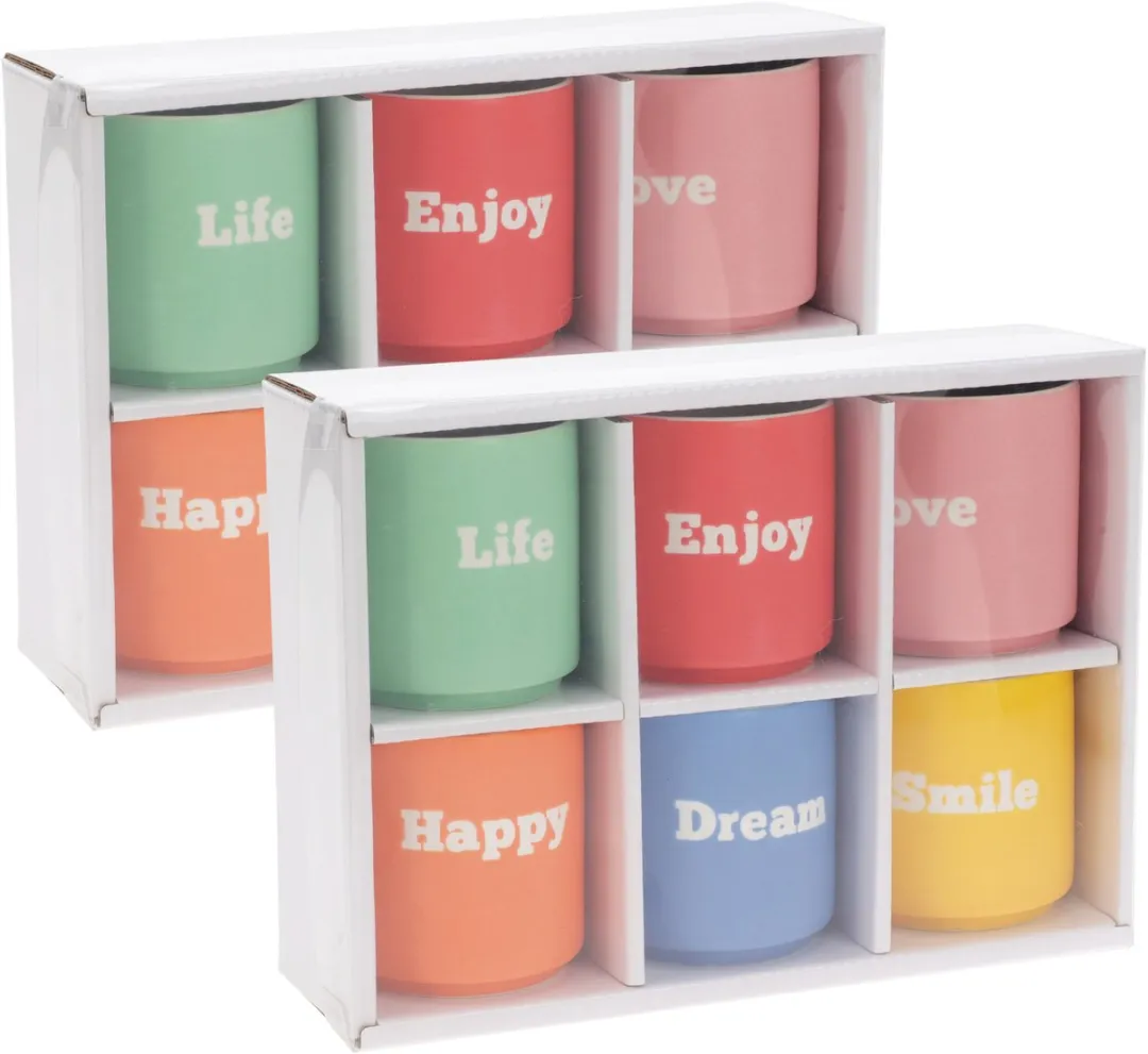 Excellent Houseware Espresso Glazen 12 Stuks