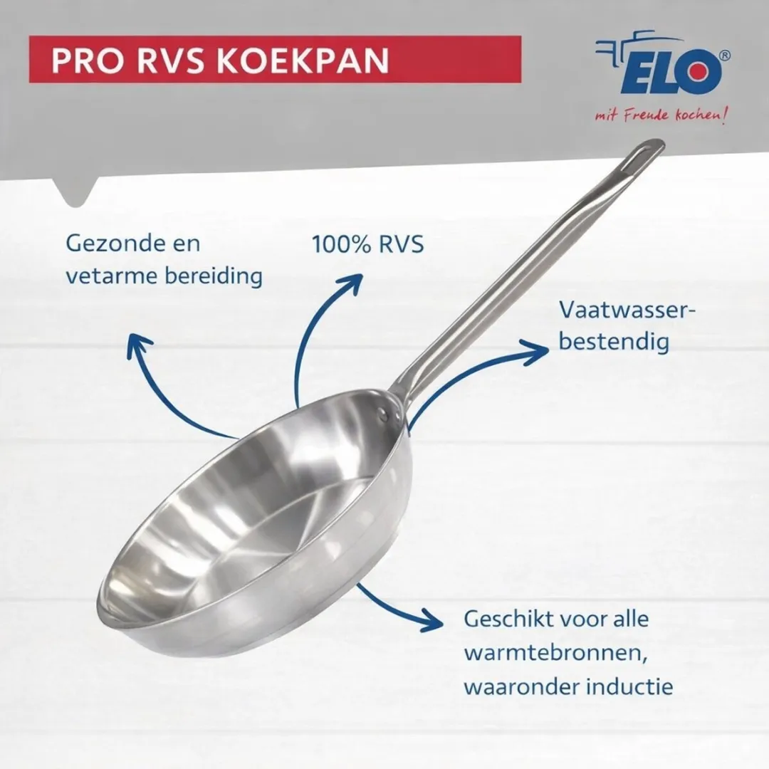 Fackelmann Elo Profi Brillant Keukenset 3-delig - 24/28cm + 20cm