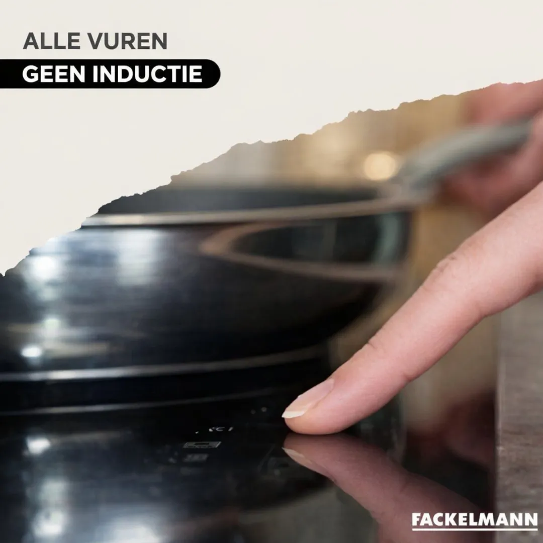 Fackelmann 9205450 Pannen Set - 5-delig - Inox/Noir