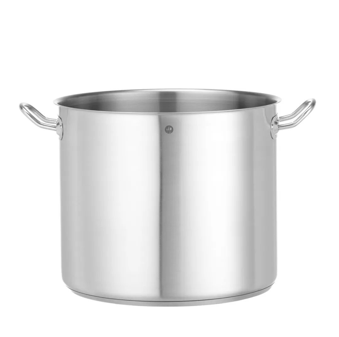 HENDI Kookpan 21L Inductiegeschikt - Ø320mm RVS